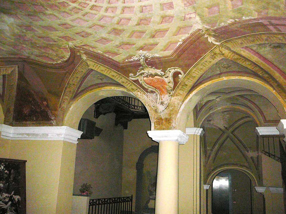 Palazzo Bolleri - Volta nell'atrio