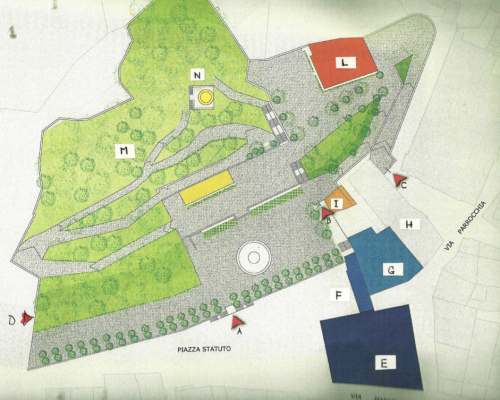 Mappa del Parco Borelli